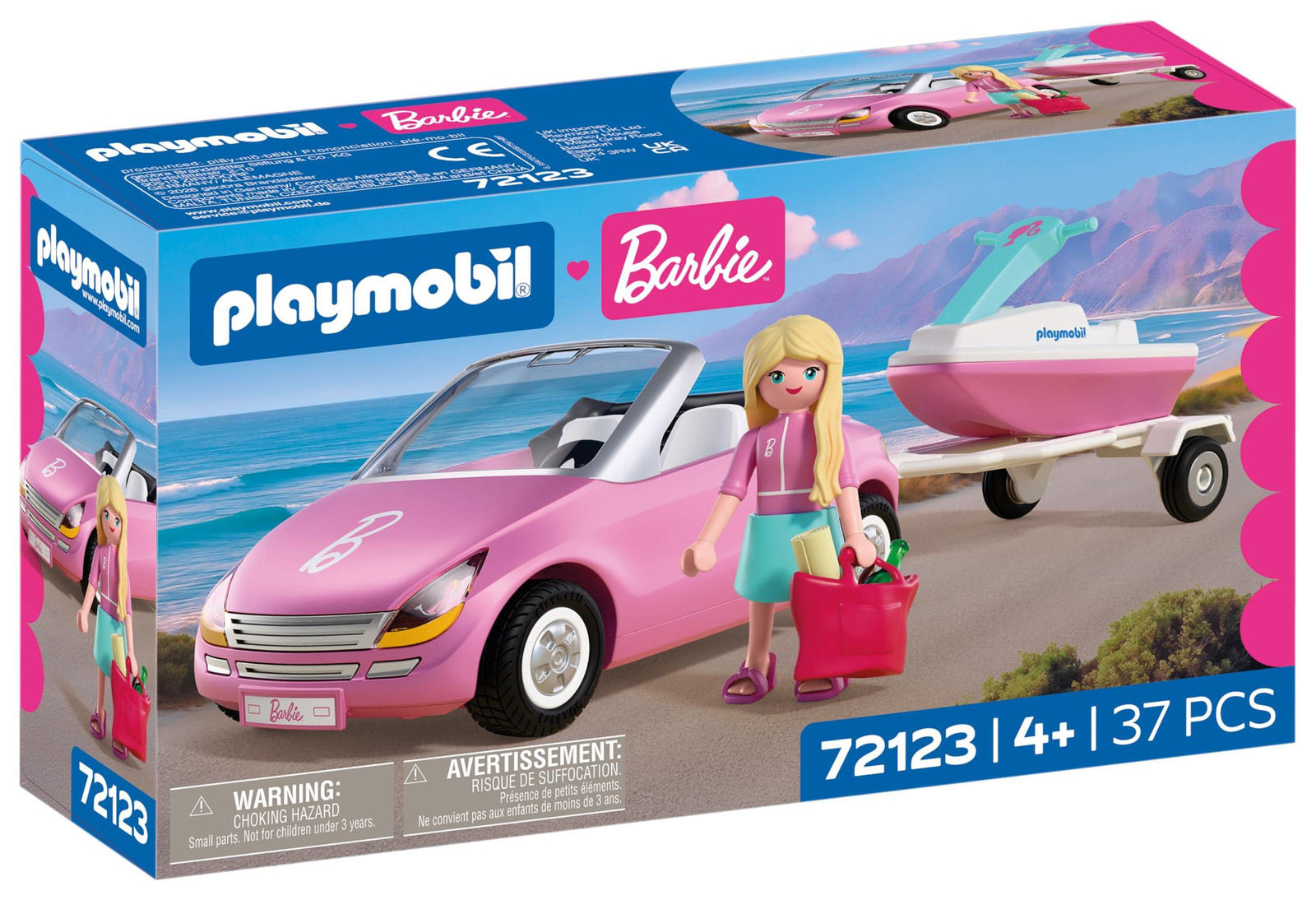 Playmobil Barbie Cabriolet 72123
