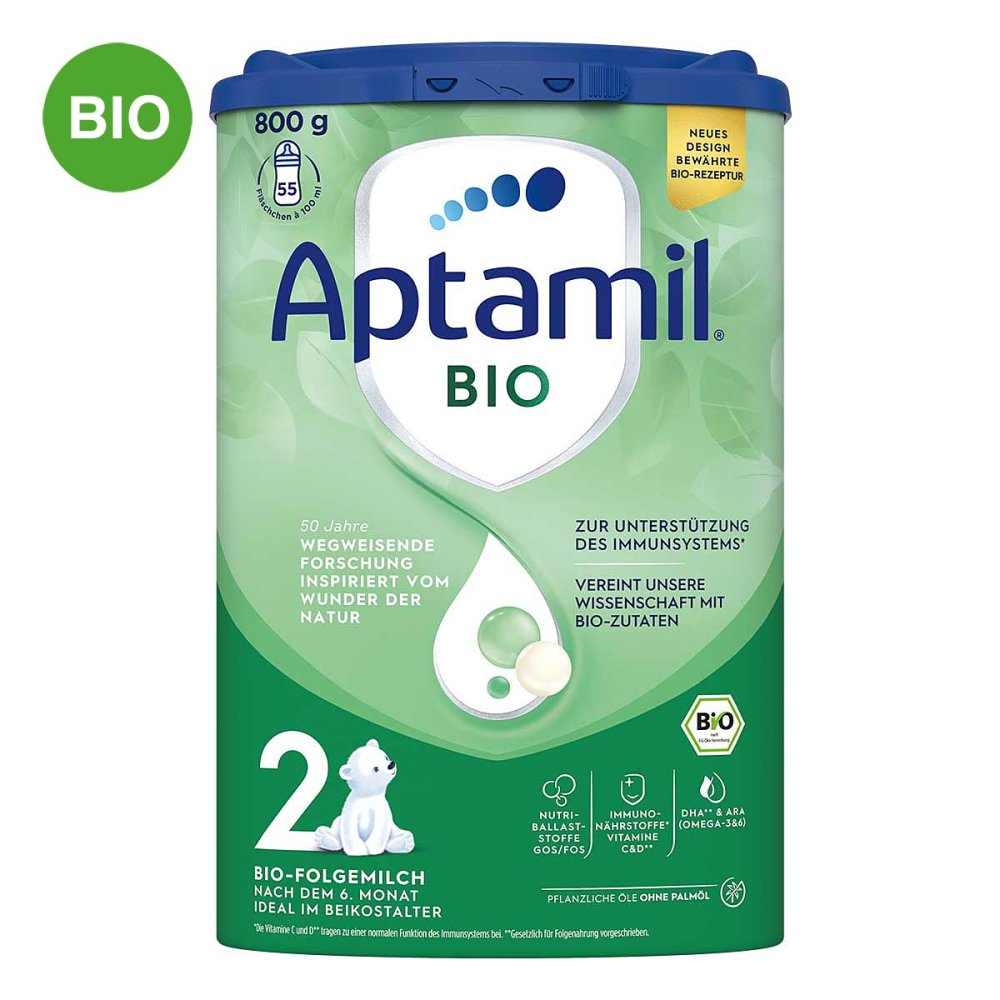 Danone Deutschland GmbH Aptamil Bio 2 Folgenahrung Pulver 19292123