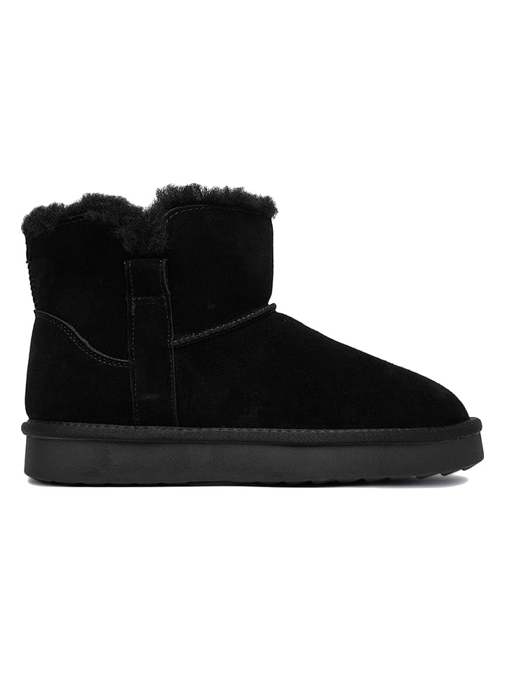 Lasocki Leder-Winterboots in Schwarz - 37