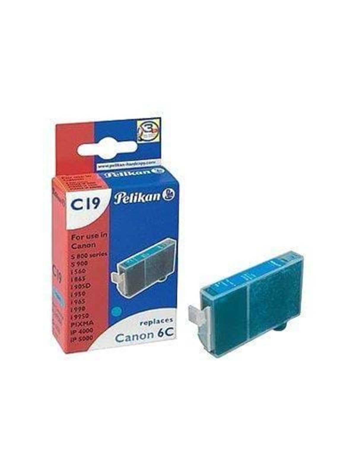 Pelikan C19 13ML - Tintenpatrone Cyan