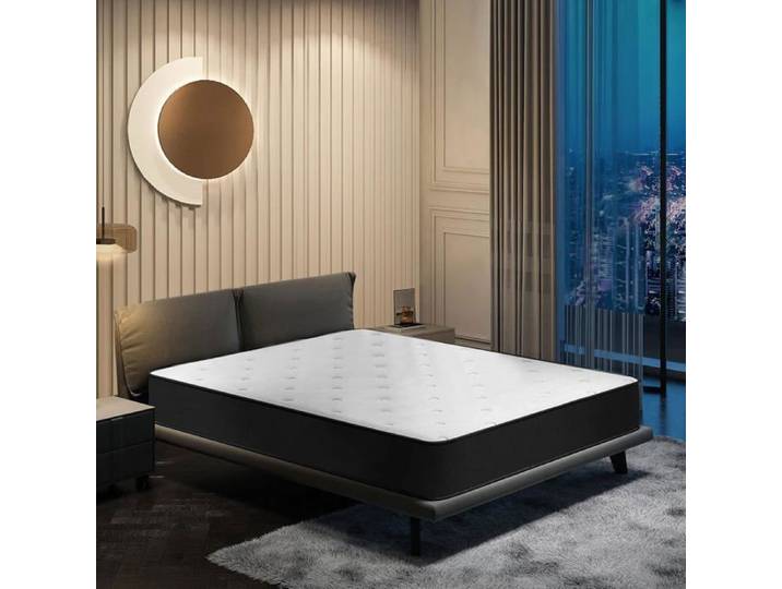 Matelas 140x190 Epaisseur 26cm Haute Densité Matelas 2 Personnes Sommeil Paisible et Réparateur