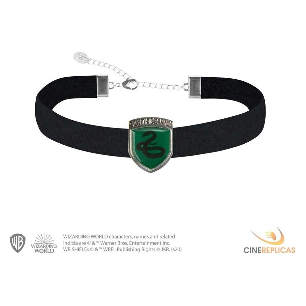 Cinereplicas Harry Potter: Choker mit Slytherin Anhänger (CR604032)