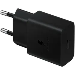 Samsung EP-T1510XBEGEU Ladegerät für Mobilgeräte Universal Schwarz AC Schnellladung Drinnen