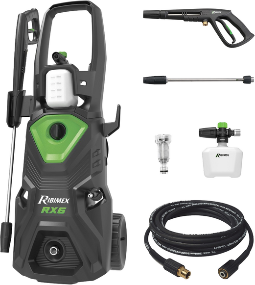 Ribimex RX6 - Nettoyeur haute pression à eau froide - 180 bar max - Débit 460 lt/h