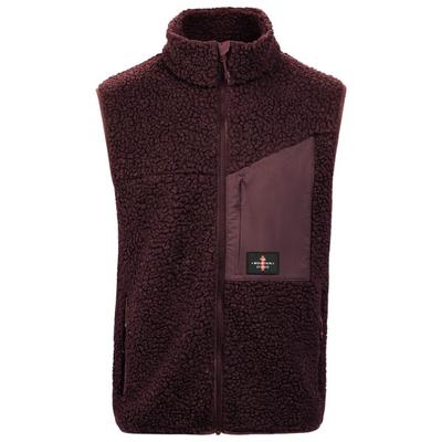 The Mountain Studio - Soft Wool Pile Vest - Fleeceweste Gr XL braun