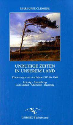 Marianne Clemens - Unruhige Zeiten in unserem Land - Preis vom 17.10.2026 19:25:27 h