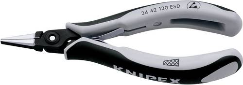 Knipex 34 42 130 ESD ESD Flachzange Chrom-Vanadium Kugellagerstahl 130mm