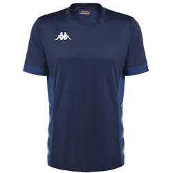 Kappa, Herren, Sportshirt, Dervio Match Shirt (M), Blau