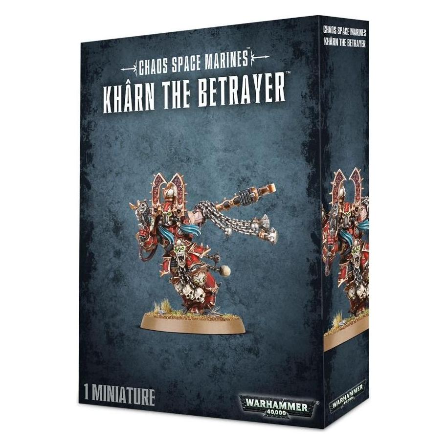 Games Workshop Chaos Space Marines - Khârn The Betrayer (Kunststoff) (43-25)