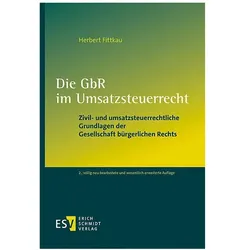 Die GbR im Umsatzsteuerrecht, Fachbücher von Herbert Fittkau