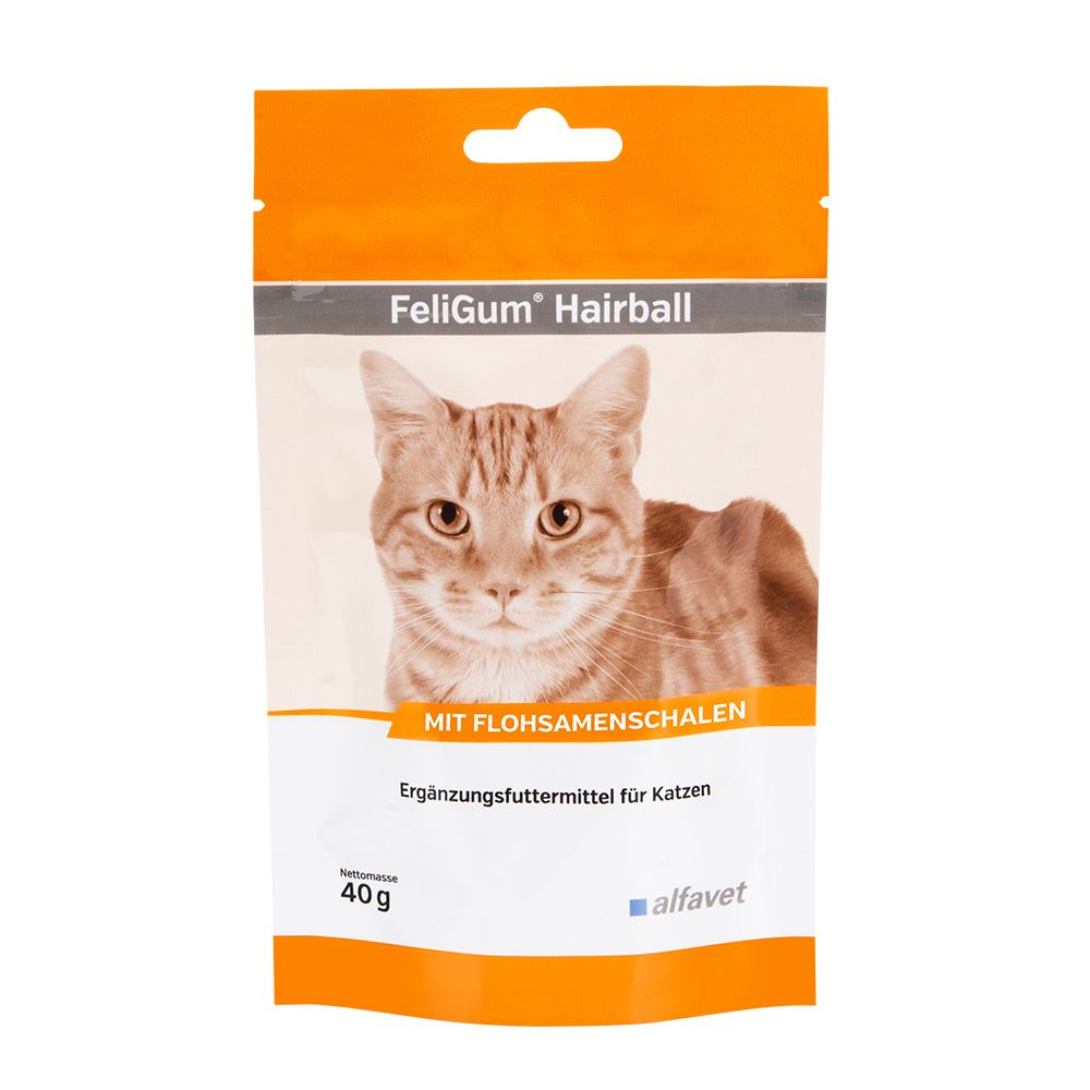 Feligum Hairball Kaudrops f.Katzen 40 g Kaudragees