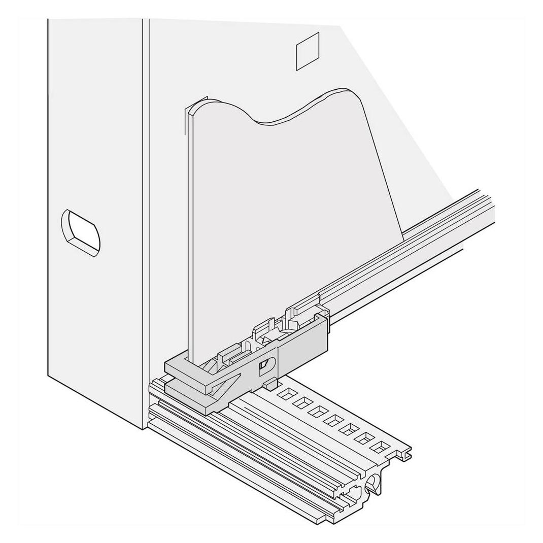 Schroff Leiterplattensicherung B1, B2 - LEITERKARTENSICHERUNG 10STK (24560381)