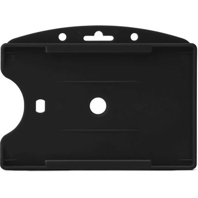 Tarifold Sicherheitsausweishalter 65x95mm Kunststoff schwarz VE=10 Stück