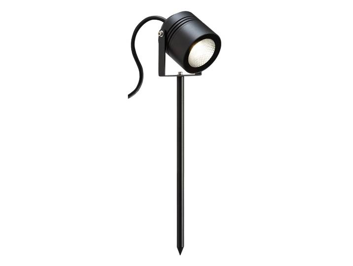 LCD LED-Erdspießstrahler 5014, schwarz, Aluminium, Modern