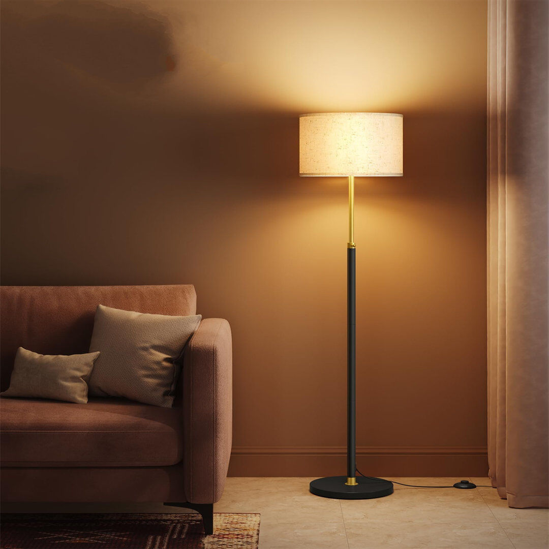 Naomi 170 H cm Traditional Floor Lamp 170cm H X 30cm W X 30cm D