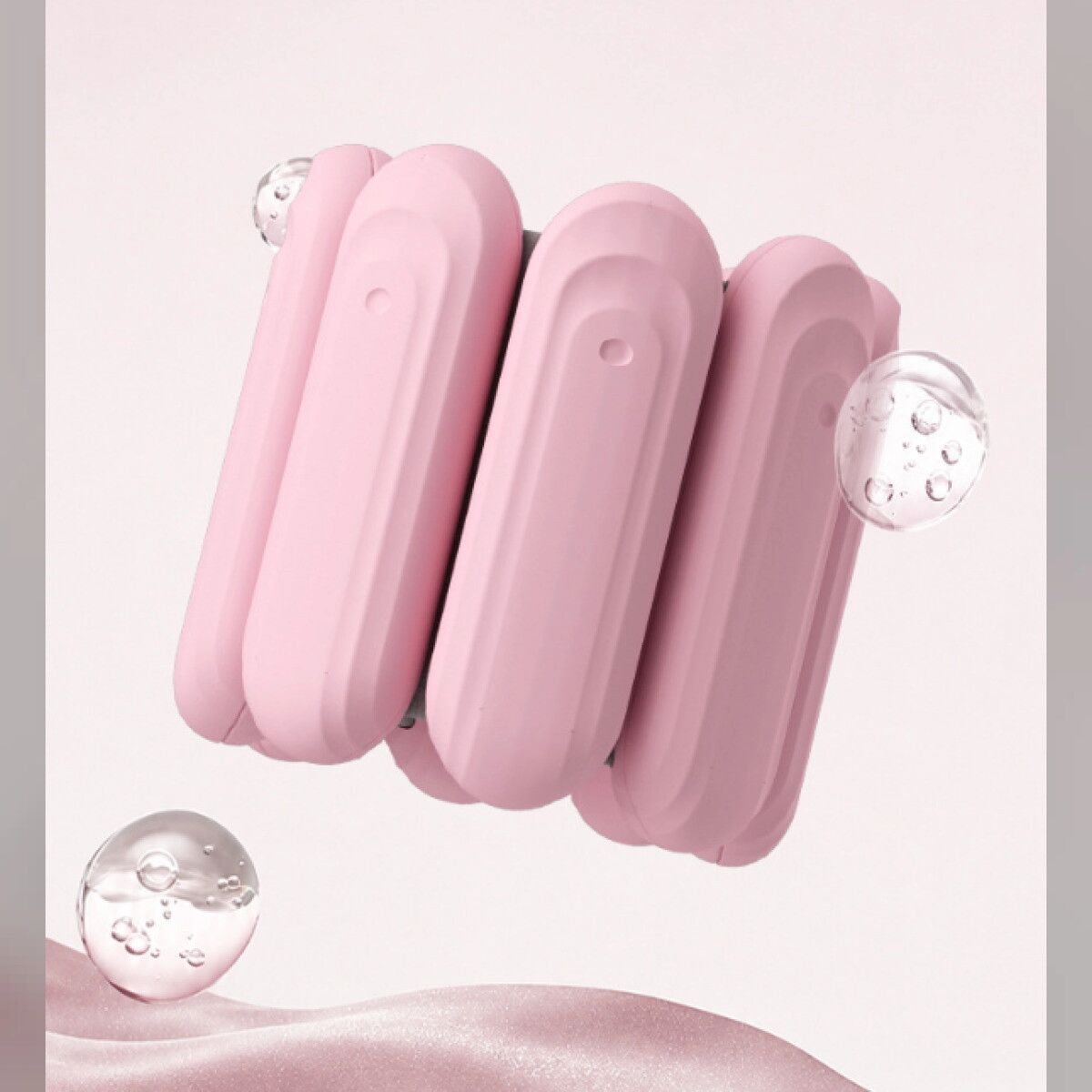 INF Poids réglables pour poignets et chevilles, ensemble 900g / 2lb avec modules amovibles Rose