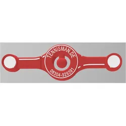 Vibrastop- Tennisman - Mega Damp - rot