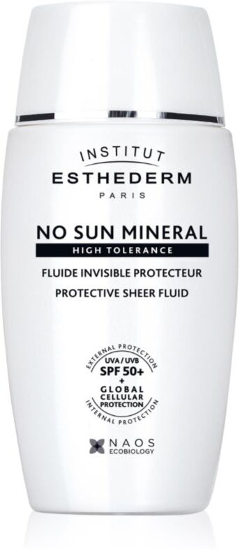 Institut Esthederm No Sun Mineral Fluid fluide protecteur pour peaux sensibles et intolérantes SPF 50+ 40 ml