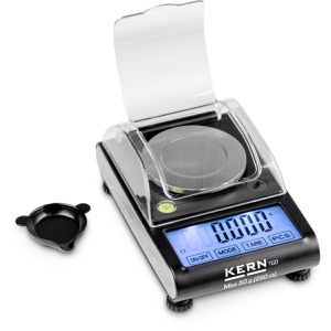 Kern Taschenwaage TGD 50-3C, Teilung 0,001 g, klappbar, Einheiten g / gn / dwt / ozt / ct / oz, bis 50 g