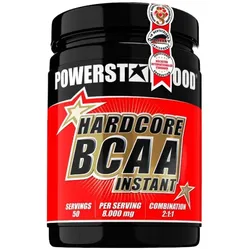 Powerstar Food - Hardcore BCAA Instant - 500gJuicy Orange