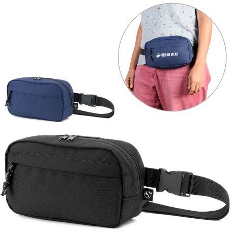 Marsupio in poliestere riciclato 600d Mykonos Personalizzate o neutre hi!dea™