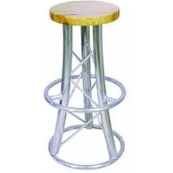 Alutruss, Barhocker, Barhocker geschwungen