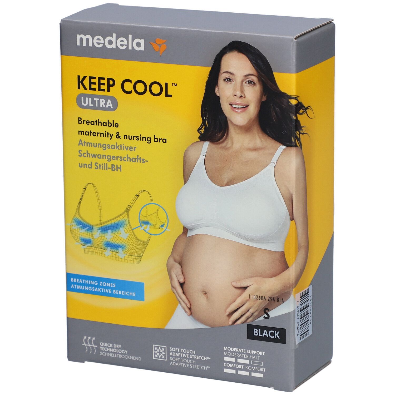 Medela Keep Cool Ultra BH S schwarz 1 St Bustier