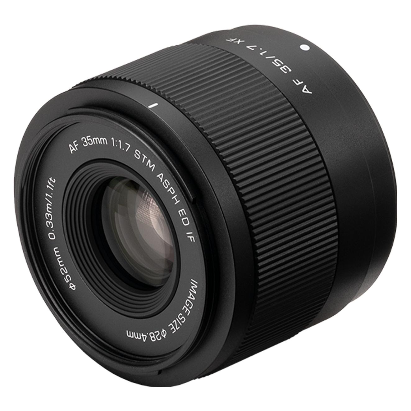 Viltrox APS-C, Auto focus prime lens with large aperture, for fuji X mount, 35mm/f1.7 (Fujifilm X, APS-C / DX) (AF 35/1.7 XF-Silver)