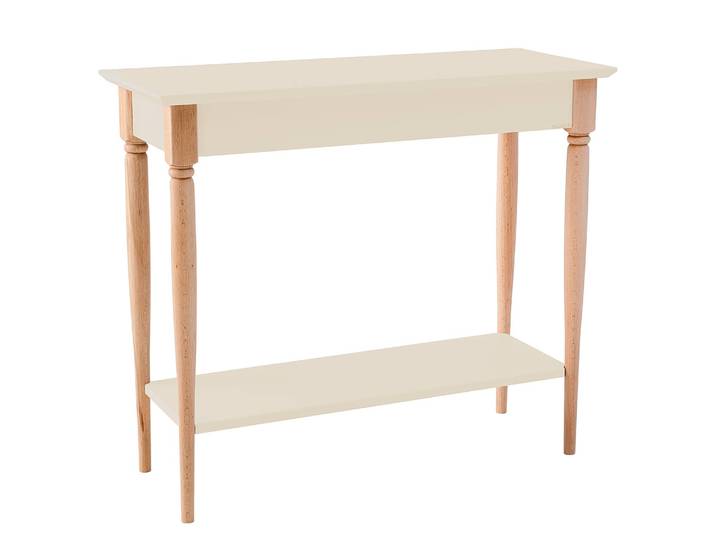 Konsolentisch 85cm Weiß/Creme