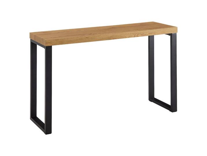 Mid.you Konsolentisch, Braun, rechteckig, U-Form, 39x75.5x120 cm, einfacher Aufbau, Wohnzimmer, Wohnzimmertische, Konsolentische