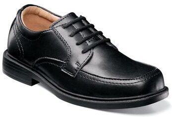 Florsheim Billings Jr II - Boys 2.5 Youth Black Oxford Shoes W