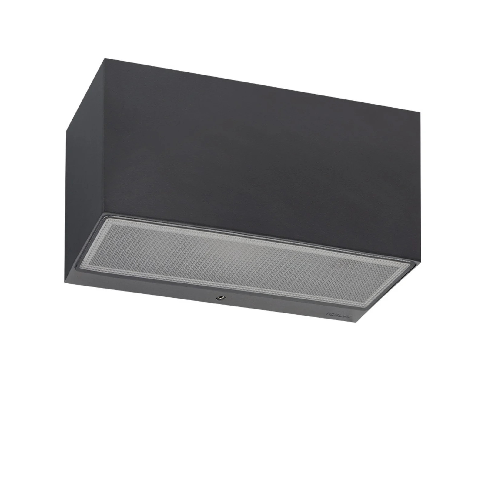 Norlys Asker Pro LED Buiten Wandlamp - Grafiet - Aluminium