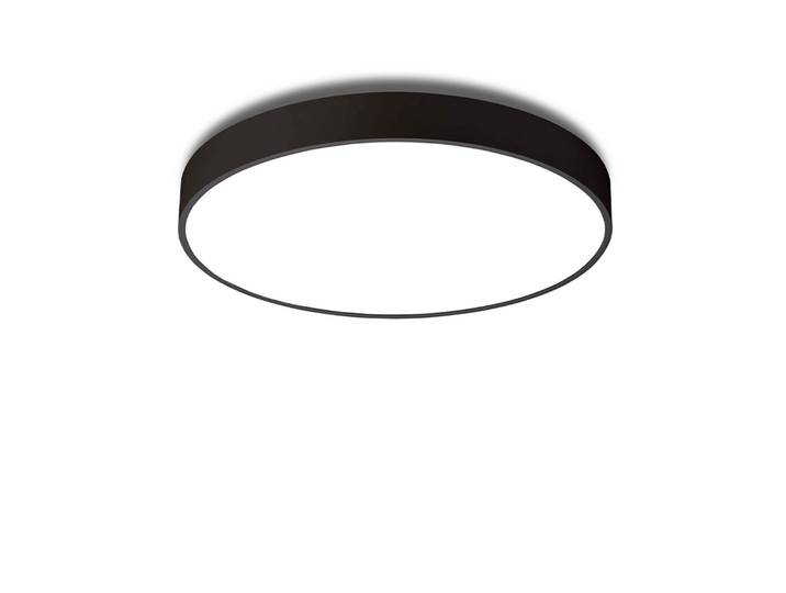 Luna C350 LED Plafonnier CCT Noir - Antidark - Salon / séjour - Plastique