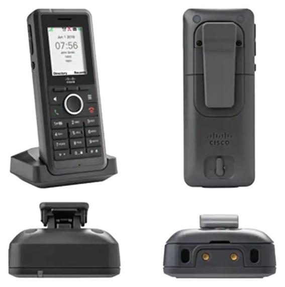 Cisco 6823, IP-Telefon, Schwarz, Kabelgebundenes Mobilteil, Polycarbonat, LED, 4,32 cm (1.7")