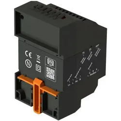 Heatit DIN Thermostat - DIN-Schienen-Thermostat 3600W/16A mit ZeroX-Erkennung, Thermostat, Schwarz