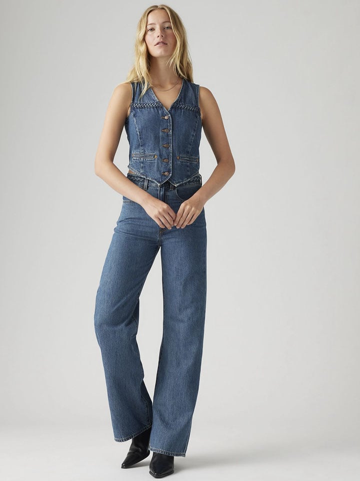 Levi's Jeans - Wide Leg - in Dunkelblau - W26/L32