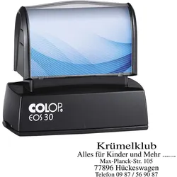 COLOP Textstempel, individualisierbar Eos 30 ohne Logo