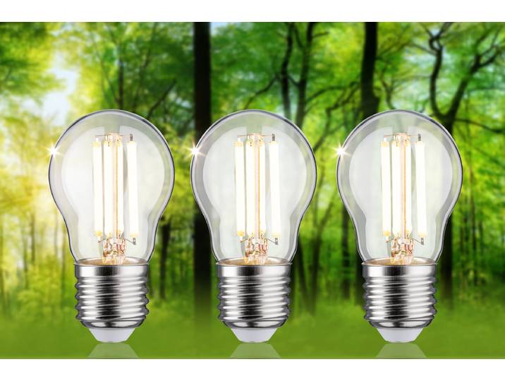 Ampoule LED Goutte 80 mm Ø 4cm Transparent
