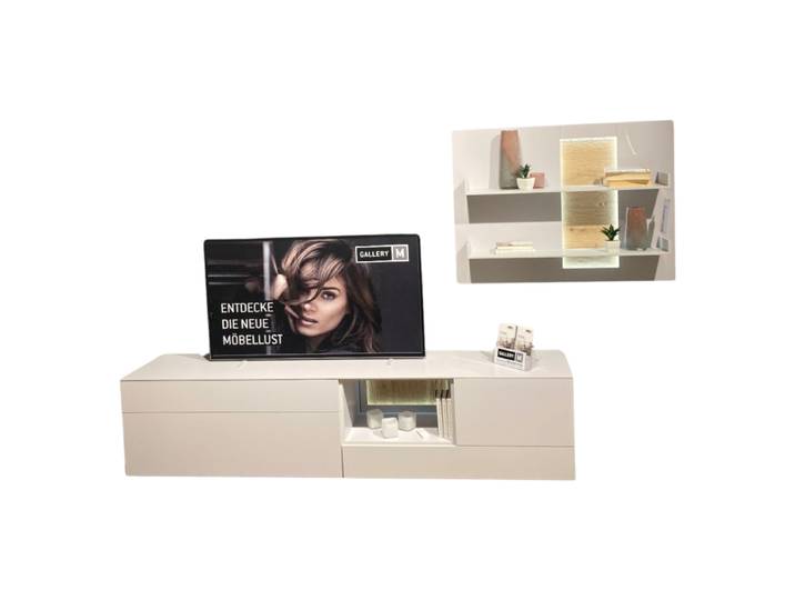 Gallery M Merano 4030 Vorschlag Anbauwand - Abverkauf Stockach