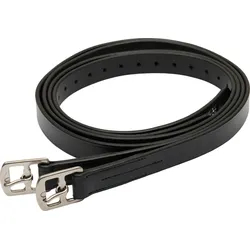Horseguard Glitter Steigbügelriemen silber mit Glitzer Applikation, QHP17_Gr.: 155