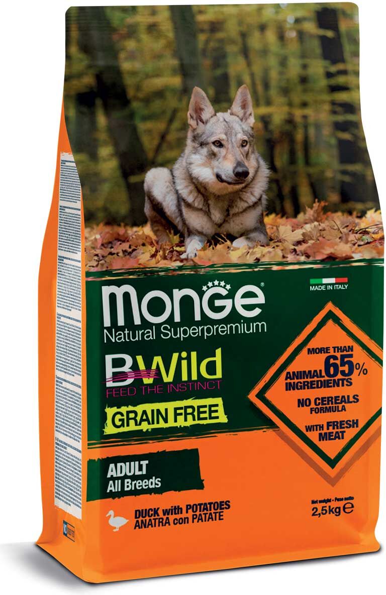 Monge & C. Monge Bwild Gf Anatra-Pat2,5kg