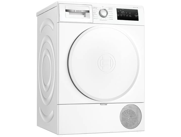 BOSCH Wärmepumpentrockner WTH83V04 , Energieeffizienz: D, weiß, B:59,8cm H:84,2cm T:61,3cm, Trockner, Wärmepumpentrockner