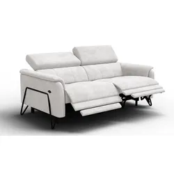 RELAXSOFA RODEN 3-Sitzer, creme