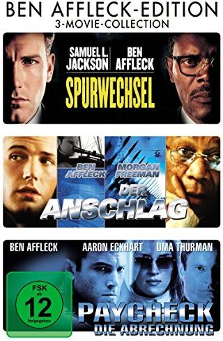 John Woo - Ben Affleck Edition : Spurwechsel - Der Anschlag - Paycheck - 3DVD Box - Preis vom 19.10.2026 19:33:35 h