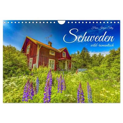SCHWEDEN wild-romantisch (Wandkalender 2027 DIN A4 quer), CALVENDO Monatskalender