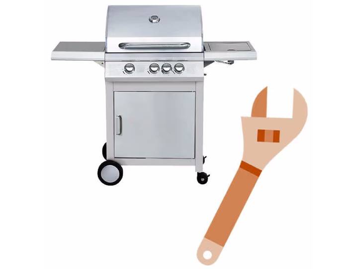 Primotecq BBQ 461 (montiert) Gasgrill – edelstahl