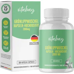 Grünlippmuschel 2000 mg Hochdosiert 300 ST