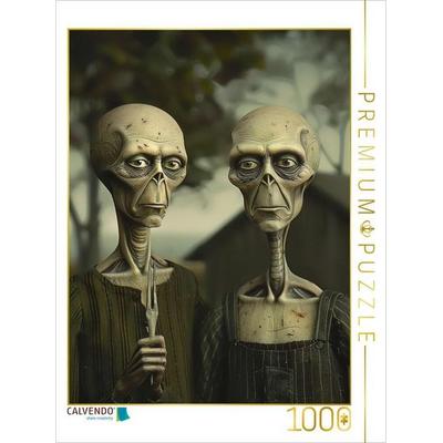 CALVENDO Puzzle Alien Gothic | 1000 Teile Lege-Größe 64x48cm Foto-Puzzle für glückliche Stunden, Sonstige von , Calvendo Puzzle