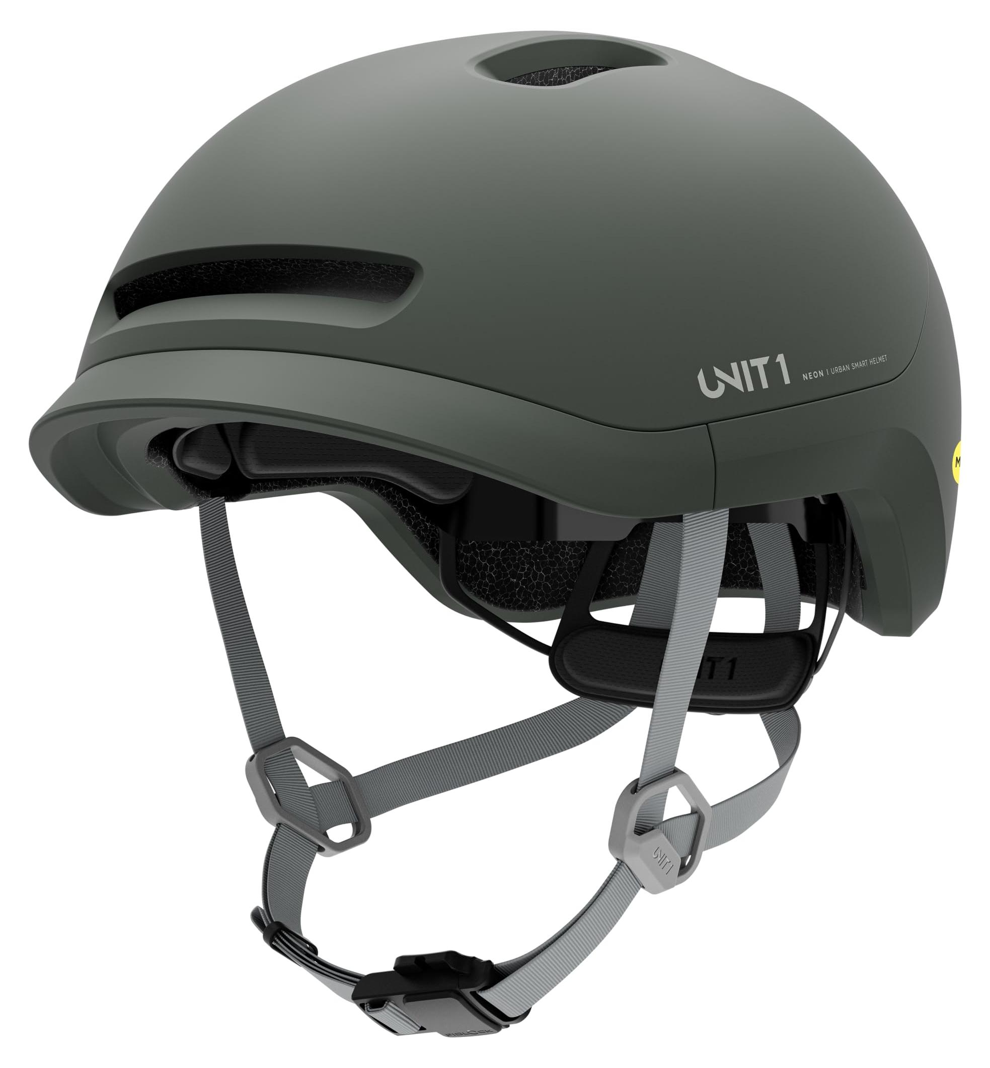Fahrradhelm Smart Helm mit Blinker - MIPS - Smart SOS-Sturzerkennung - Bluetooth