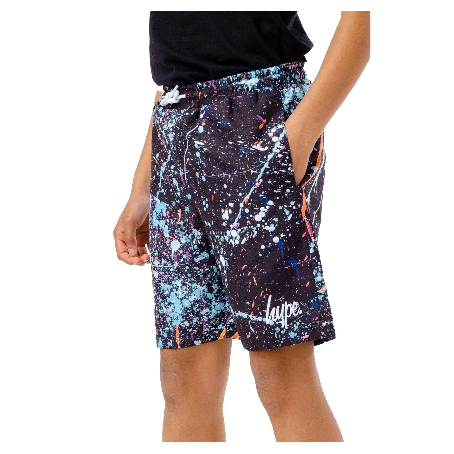 Hype Jongens Splatter Zwemshort (Meerkleurige afdrukken)
